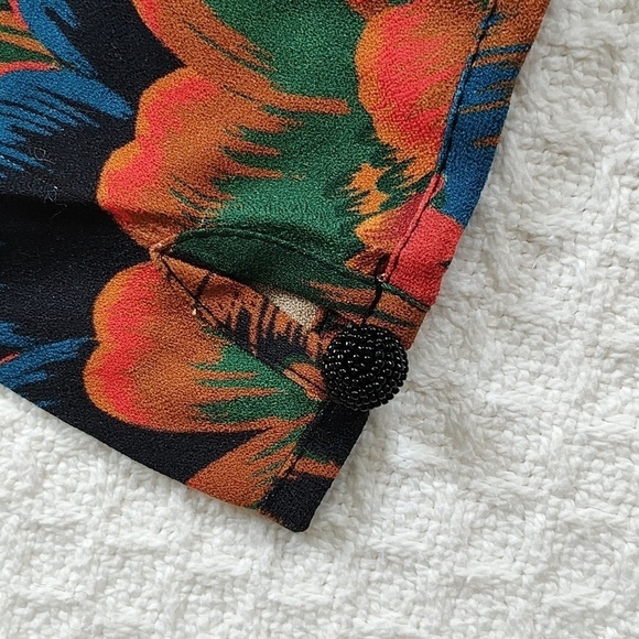 New FARM RIO Colorful Flowers Midi Dress Size S - Picture 14 of 16